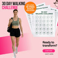 30-Day Walking Challenge Tracker + 19 Bonus Habit Trackers | Printable & Digital Planner